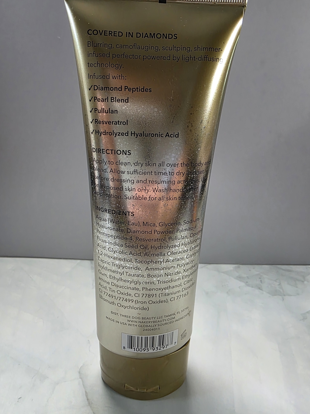 Nakery Beauty Diamond Glow Blur Perfector - Gold - Picture 2 of 4